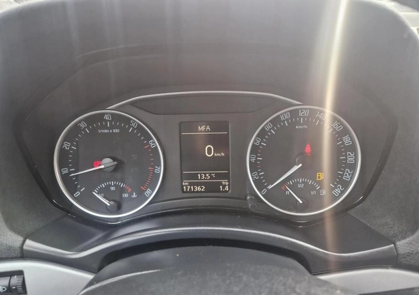 Skoda Octavia cena 22300 przebieg: 170000, rok produkcji 2012 z Mikołajki małe 121